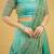 sea green silk blend embroidered traditional lehenga choli upto 44
