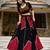 multicolor rayon printed traditional lehenga choli upto 42