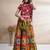Women's Traditional Cotton Chaniya Choli Set with Dupatta  Free Size (upto 42)