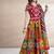 Women's Traditional Cotton Chaniya Choli Set with Dupatta  Free Size (upto 42)