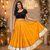 Long Flair Chaniya Skirt for Navratri & Garba  Free Size (upto 42)