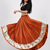 Women’s Long Flair Chaniya Skirt for Navratri & Garba  Free Size (upto XL)