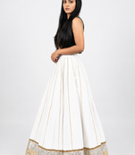 Long Flair Chaniya Skirt for Navratri & Garba  Free Size (upto 42)