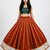 Women’s Long Flair Chaniya Skirt for Navratri & Garba  Free Size (upto XL)