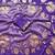 Purple Color Zari Weveing Work Georgette Saree