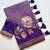 Purple Color Zari Weveing Work Georgette Saree
