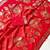 Reed Color Zari Weveing Work Georgette Saree