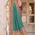 sky blue banarasi silk blend saree with blouse