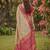 beige cotton blend saree with blouse