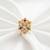 Gold plated multicolor polki stones ring