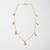 Gold plated moissanite polki diamond frost collar necklace