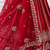 red color Handwork Sequin and Beads Multi Color and Thread work silk blend Lehnga Choli 