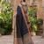 Kavindi women's cotton silk solid print with golden woven border saree with blouse