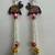 decorative hanging shubh-labh mdf elephant hanging traditional for decoration toran for home decor (pack of 2)