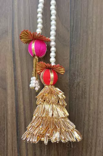 decorative hanging shubh-labh mdf elephant hanging traditional for decoration toran for home decor (pack of 2)