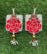 handmade decorative hanging shubh-labh hanging traditional for decoration for home decor (pack of 2)