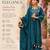 Women's teal chanderi straight kurta set with dupatta and pant