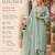 Women's light green chanderi straight kurta set with dupatta and pant