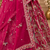 pink color Beads work Multi Thread and Dori Sequence work silk blend Lehenga Choli 
