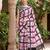 Riva enterprise women's linen blend printed exclusive saree with blouse