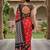 Riva enterprise women's linen blend printed exclusive saree with blouse