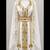 Women’s Luxury White & Gold Embroidered Hooded Farasha with Belt – Premium Islamic Modest Dress