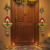 handmade mdf diya gotaball beads decorative hanging traditional for home decor (pack of 2)