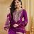 Women's Gorgeous Embroidery Work Viscose Rayon Fabric Straight Kurta Pant and Dupatta Set