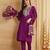 Women's Gorgeous Embroidery Work Viscose Rayon Fabric Straight Kurta Pant and Dupatta Set