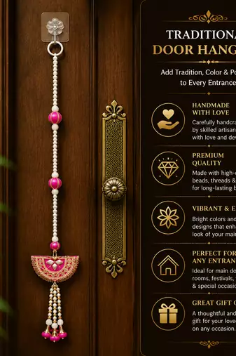 handmade decorative hangingtraditional toran for decoration toran for home decor (pack of 2)