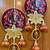 small hanging decor handmade wall ornament for home office decoration (pack of 2)