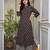 Women's Gorgeous Printed Work Pure Cotton Fabric Straight Kurta Pant Set