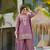 Women's Gorgeous Embroidery Work Gold Silk Fabric Straight Kurta Sharara and Dupatta Set