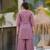 Women's Gorgeous Embroidery Work Gold Silk Fabric Straight Kurta Sharara and Dupatta Set