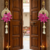 handmade pearl lotus shubh labh decorative hangingtraditional for home decoration (pack of 2)
