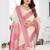 cream jacquard weaving work cotton blend saree