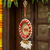 handmade shubh labh floral door hanging decorative with pearl tassels for diwali festival home decoration (pack of 2)