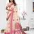 cream jacquard weaving work cotton blend saree