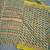 Women   s mustard yellow printed saree with traditional beautiful print and with real mirror work