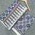 Women   s white printed saree with traditional beautiful print and with real mirror work
