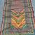 Women   s brown printed saree with traditional beautiful print and with real mirror work