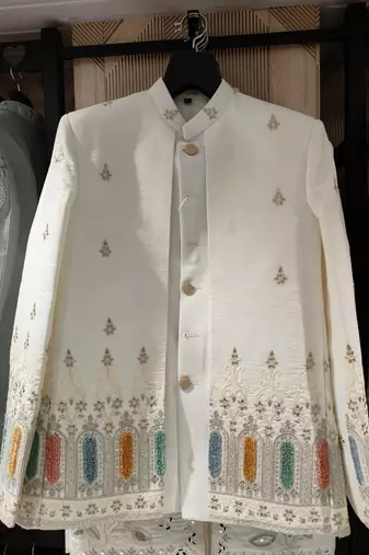 White jodhpuri for men | men's ethnic wear