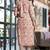 Mirchi Fashion Women's Pink Floral Print Pure Cotton Kurti With Bottom & Dupatta set