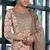 Mirchi Fashion Women's Pink Floral Print Pure Cotton Kurti With Bottom & Dupatta set