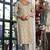 Mirchi Fashion Women's White Floral Print Pure Cotton Kurti With Bottom & Dupatta set