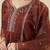 Women's Gorgeous Embroidery Work Fandy Silk Fabric Flared Kurta Palazzo and Dupatta Set
