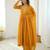 Yellow embroidered anarkali kurta with pant and dupatta set for festive & party wear