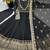 Black sequin embroidered festive anarkali suit
