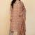 Mirchi Fashion Women's Rust Paisley Batik Print Pure Cotton Kurti With Bottom & Dupatta set