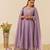 Women's Gorgeous Embroidery Work Simmer Silk Fabric Flared Kurta Palazzo and Dupatta Set